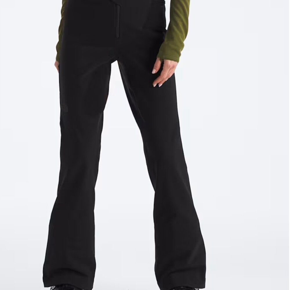 North Face Apex Black Fleece-Lined Ski Pants (women size Small)